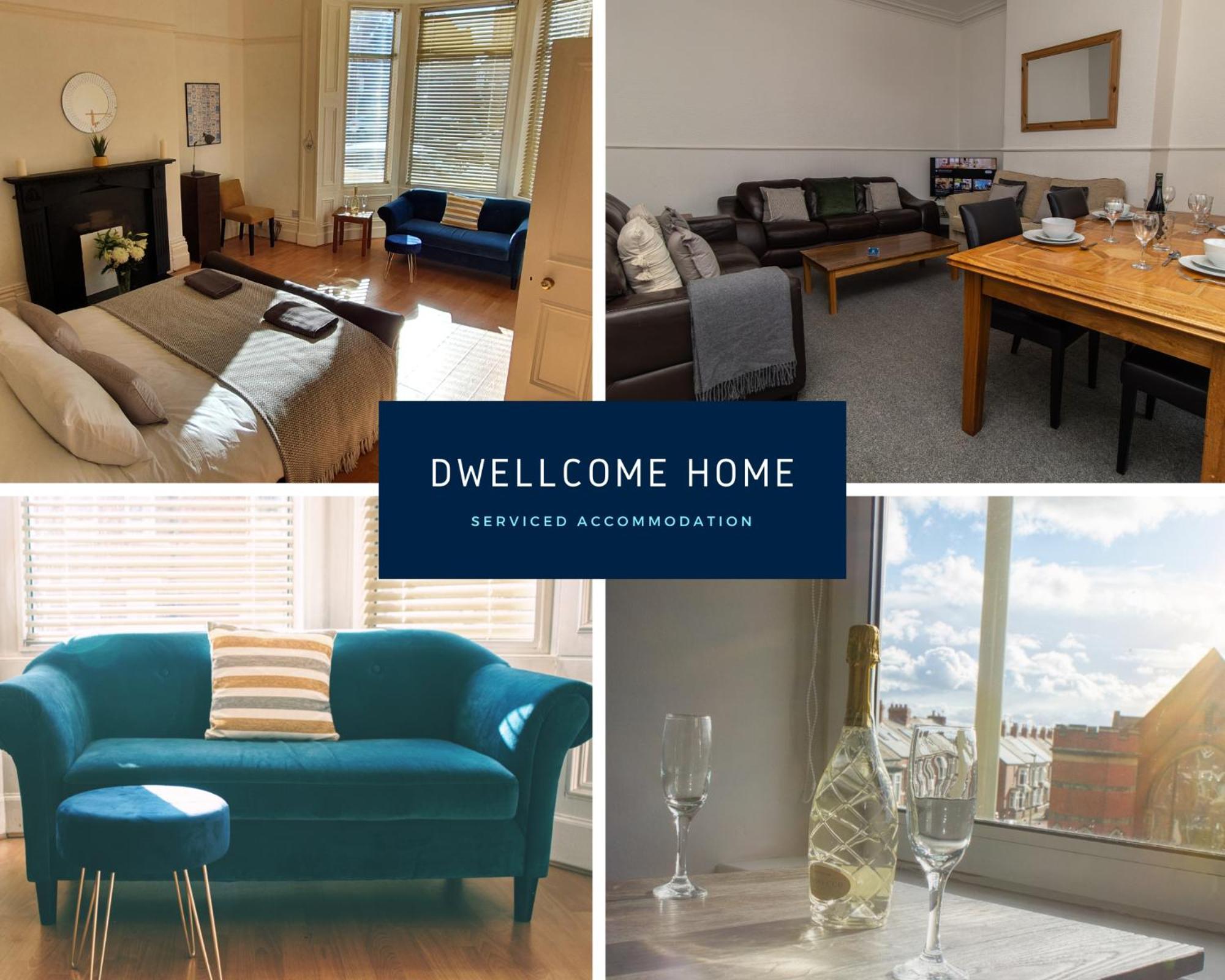 Dwellcome Home Ltd 4 King Bedroom Townhouse, Free Parking, Fast Wifi, Fully Equipped Kitchen, 15 Min Drive To Nissan, 20 Min To Newcastle Sunderland, Ideal For Long Term Contractor Etc Stays, Regular Housekeeping Option - See Our Site For Assurance เซาท์ชีลด์ส ภายนอก รูปภาพ